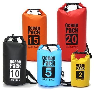 2023年 防水ドライバッグ 釣り ボート カヤック 折りたたみバケツ サーフィン ラフティング キャンプ パッケージバッグ 2L-30L