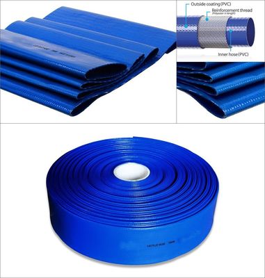 リトング 8INCH Pvc 灌輸ホース 水道パイプ 農業 水道 水道ポンプ ホース Pvc レイフラット 中国 工場 ホース サプライヤー