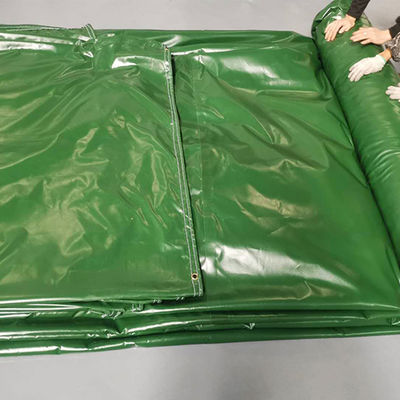 リトング 高品質 リップストップ 濃緑色 PVC 覆いタール 防水 トラック用 トラックカバー タール PVC サイドカーテン
