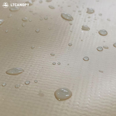 Litong 高張力カーキ色 1000d PVC ターポリン トラックカバー