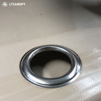 Litong 高張力カーキ色 1000d PVC ターポリン トラックカバー