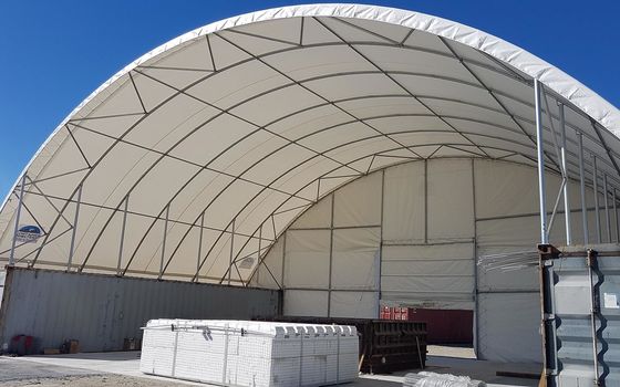 Litong 高品質 PVC ドーム型産業用輸送コンテナシェルター小屋設備保管コンテナキャノピー
