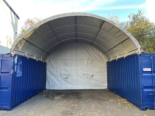 Litong 高品質 PVC ドーム型産業用輸送コンテナシェルター小屋設備保管コンテナキャノピー