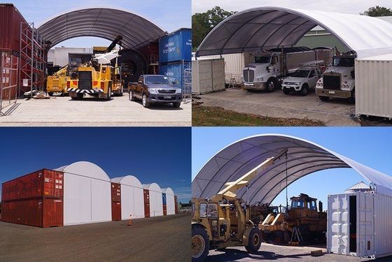 Litong 高品質 PVC ドーム型産業用輸送コンテナシェルター小屋設備保管コンテナキャノピー