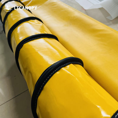 リトンフレキシブルPVCエアダクトホース 難燃性PVC換気ダクト 空港用