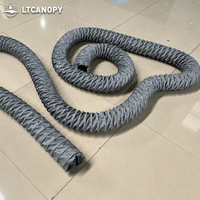 利通新製品グラスファイバー難燃性ターポリン鉱山換気ダクトポータブルフレキシブルベントダクトホース
