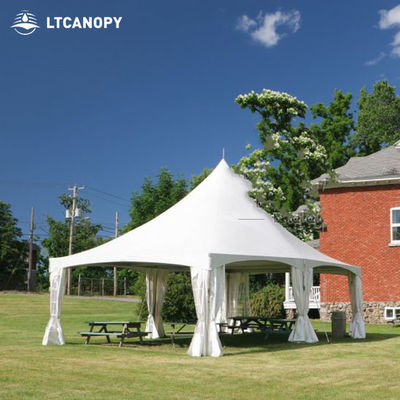 Litong カスタマイズされた PVC パゴダテント 屋外パーティーや結婚式用の耐水性・UVカットキャノピー