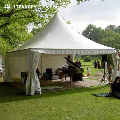 Litong カスタマイズされた PVC パゴダテント 屋外パーティーや結婚式用の耐水性・UVカットキャノピー