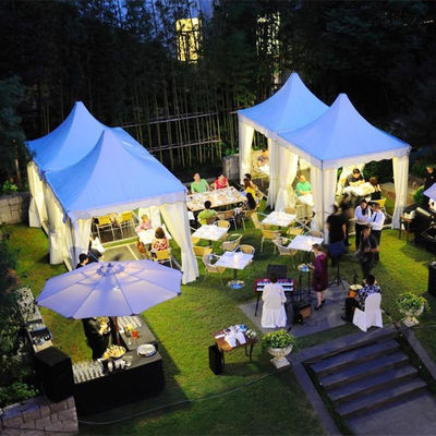 Litong カスタマイズされた PVC パゴダテント 屋外パーティーや結婚式用の耐水性・UVカットキャノピー